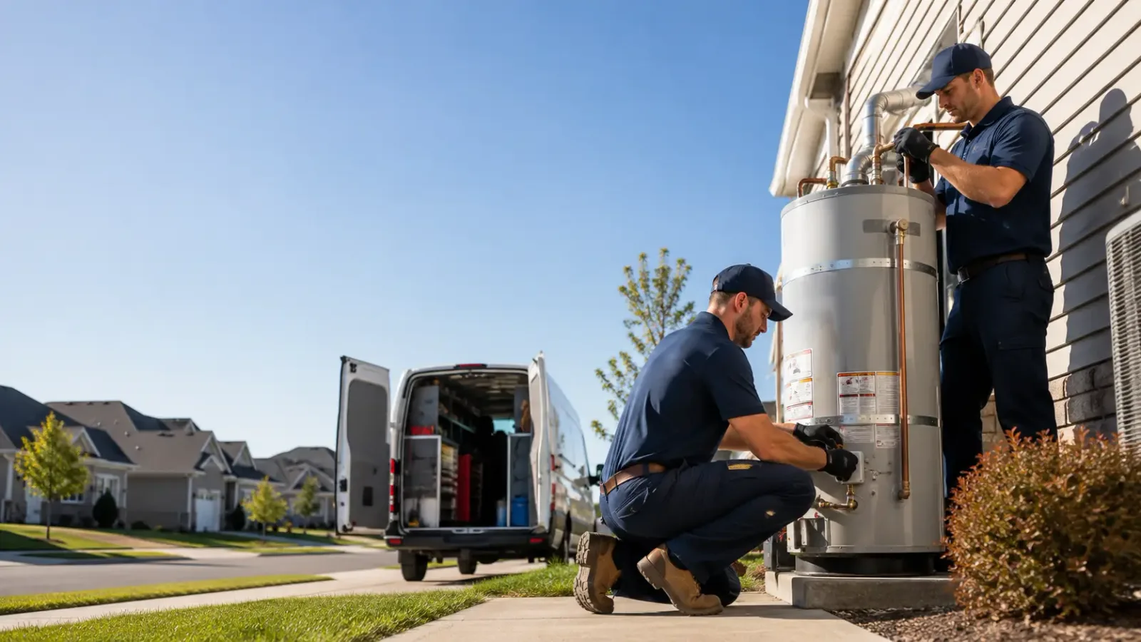 Water Heater Installation in Darlington, IN